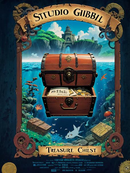 Studio Ghibli in the lost treasure chest.
