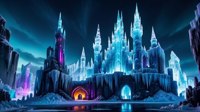 Ice castle.