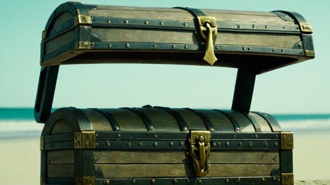 Did you give him a treasure chest?