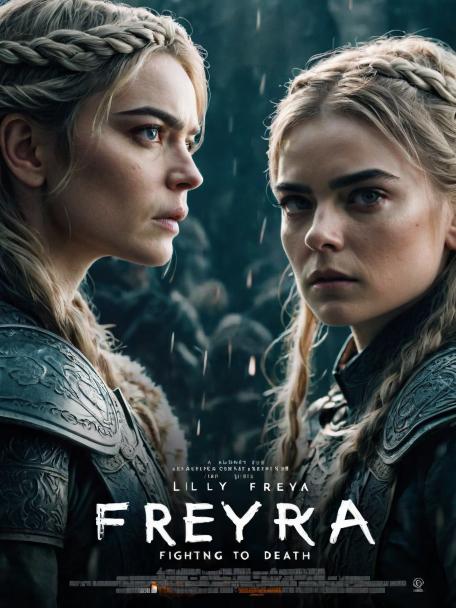 Lily and Freya fighting to the death.