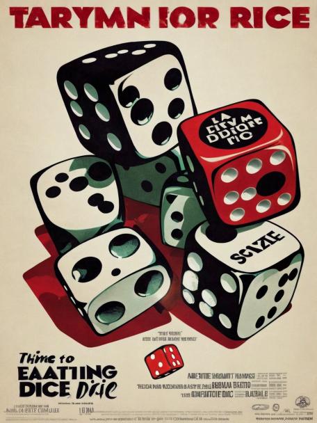 Me eating a dice, but scarily.