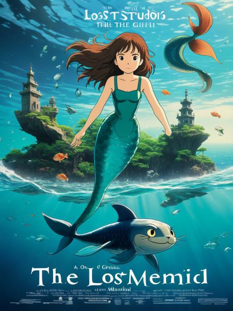 Studio Ghibli and the Lost Mermaid Purr