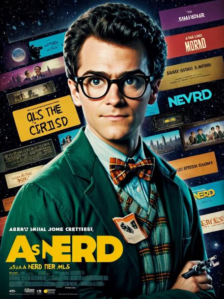 A's as a nerd.