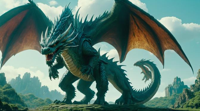 Big beautiful dragon kingdom.