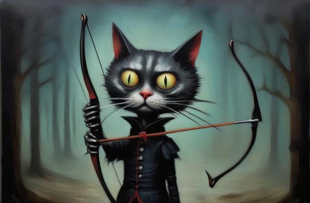 Archery Cat
