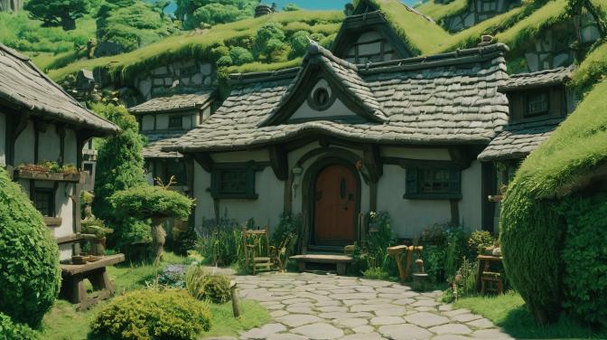 Studio Ghibli in the Dwarf Village.