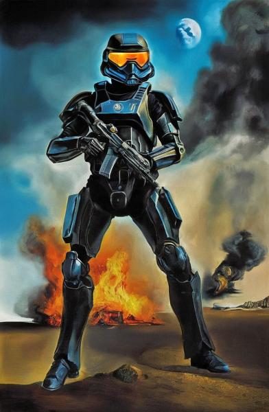 Nuclear Fire ODST Trooper