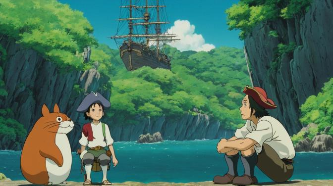 Studio Ghibli and The Last Pirate.