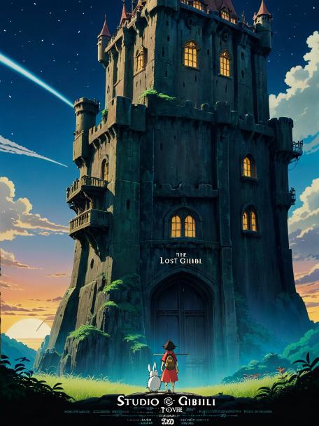 Studio Ghibli in the Lost Tower
