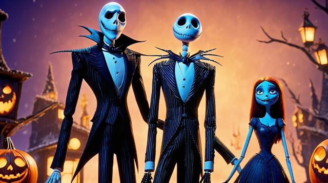 The Nightmare Before Christmas, Jack Skellington and Sally