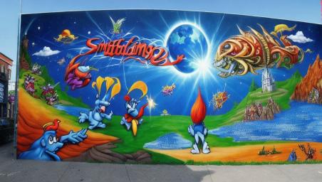 The multiverse, according to Smurfs,