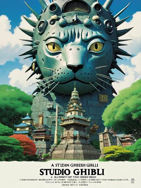 Studio Ghibli in the old statue
