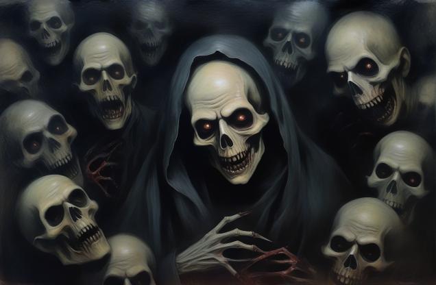 The horror below.