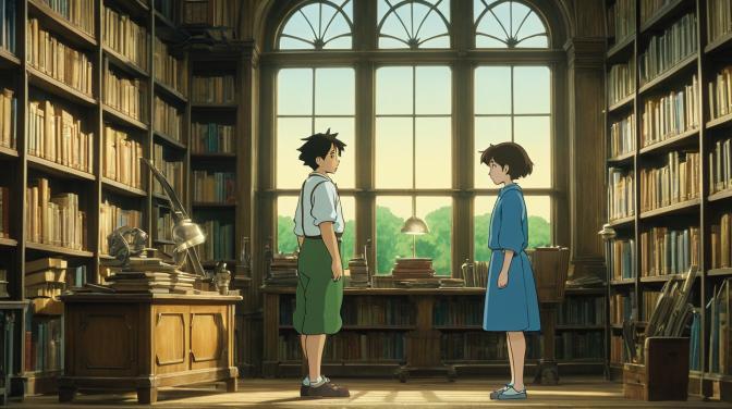 Studio Ghibli in the Old Library, and