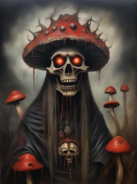 Mushroom shaman from hell