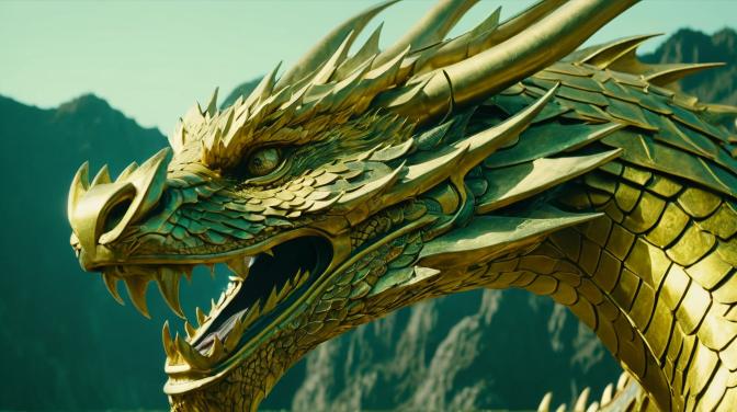 Golden dragon
