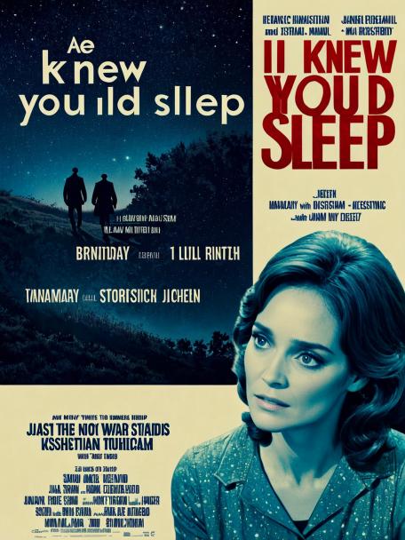 I knew you would sleep.