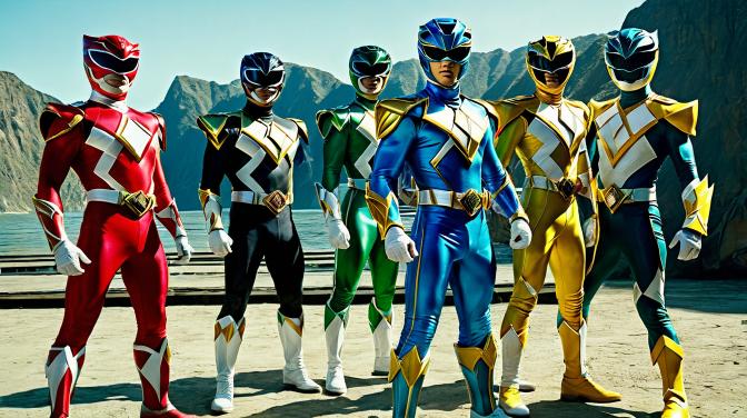 Go, go, go, Power Rangers!