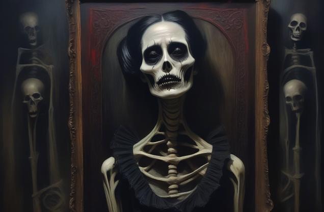 Crooked neck, lady.