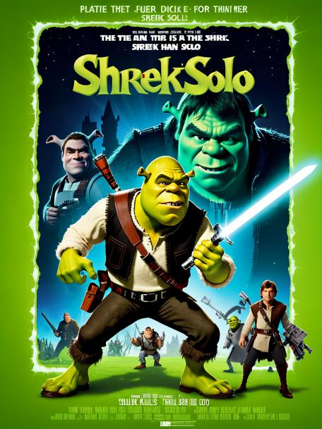 Shrek kills Han Solo.