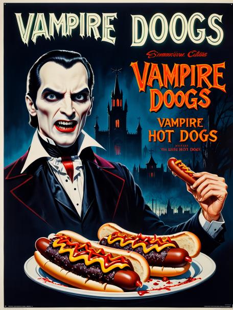 Vampire Hot Dogs