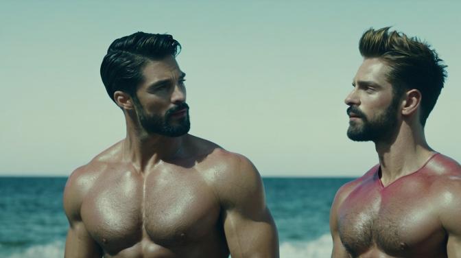 Gay sex.