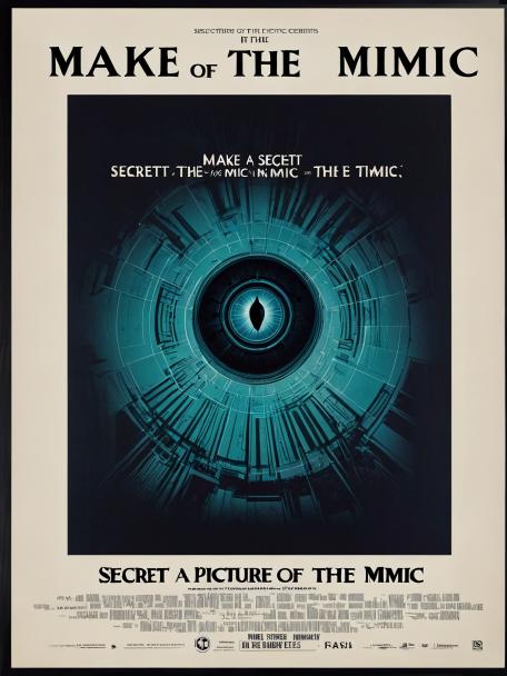 make a picture of Secret of the Mimic with the title Secret of the Mimic