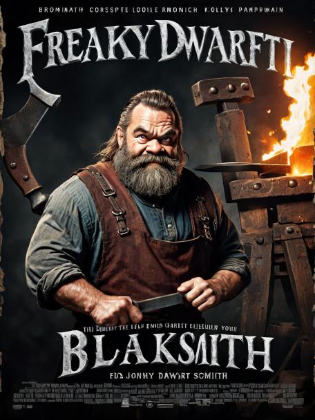 Freaky Dwarf Blacksmith