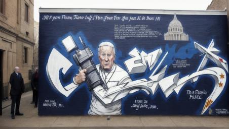 Joe Biden as the Pope,