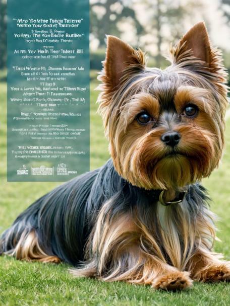 Me and my Yorkshire Terrier.