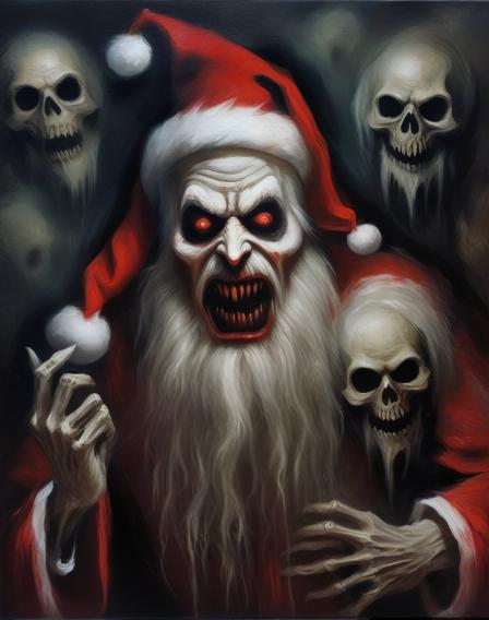 Evil Santa Claus.