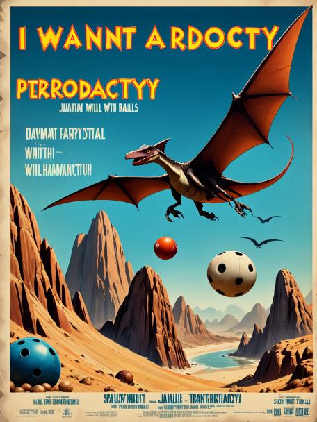I want a pterodactyl with some nice balls.