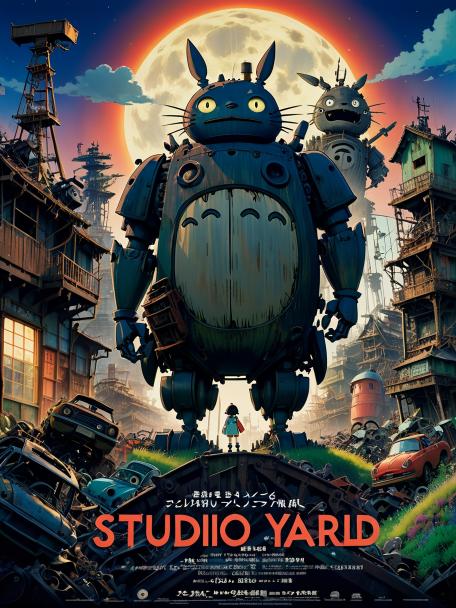 Studio Ghibli scrap yard