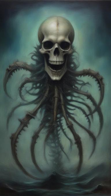 A Kraken Skeleton