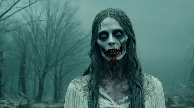 Undead necromancy, that's a girl.