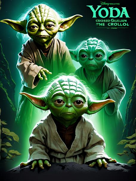 Yoda crossed with Gollum.