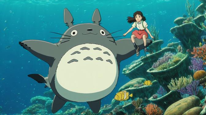 Studio Ghibli in the depths of the sea