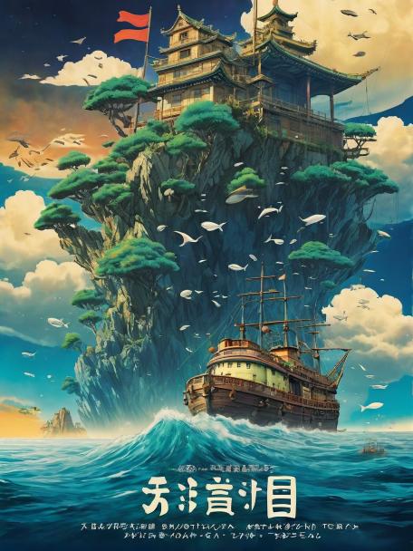 Stay you Ghibli in the forgotten treasure of the sea