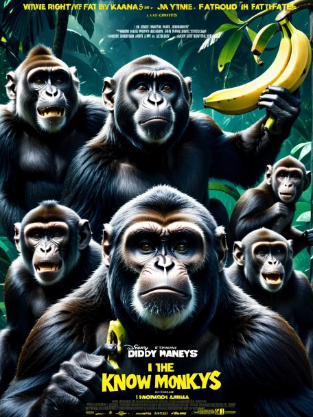 I know right? P. Diddy surrounded by big black monkeys eating fat bananas.