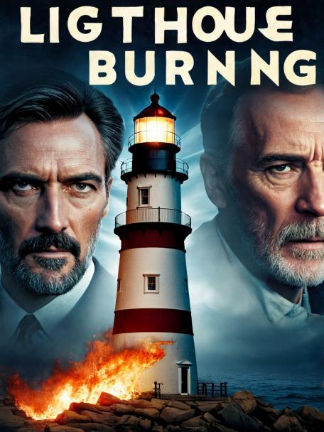 Lighthouse burning.