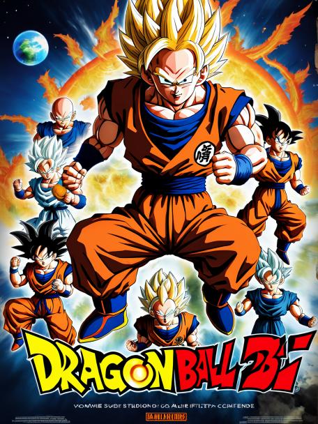 Fais une affiche sur Dragon Ball.