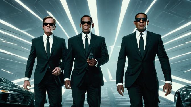 Oh, men in black.