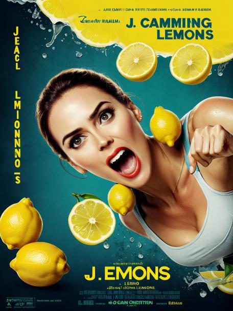 J.B. Caming, eating lemons.