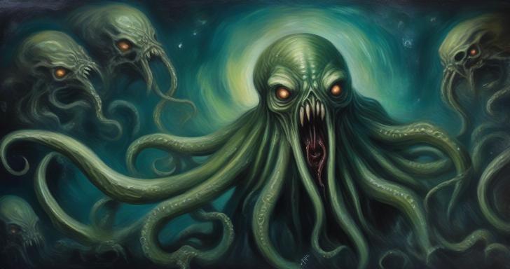 Cthulhu eating the universe.