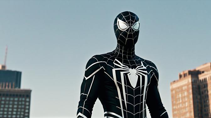 Black Suit Spider-Man