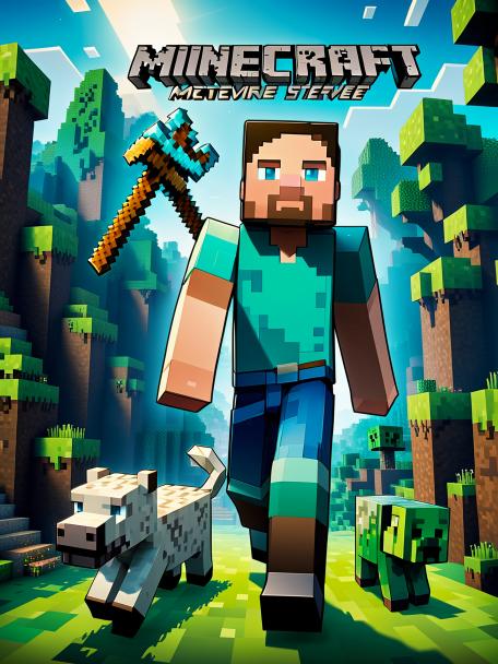 Minecraft Steve.