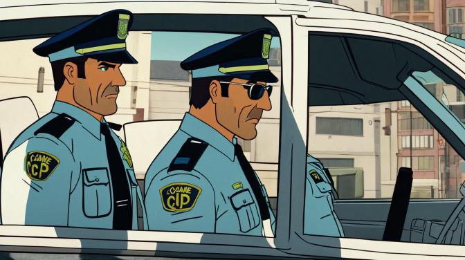 Cocaine Cops, the animated series.