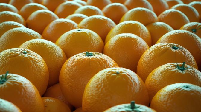 a lot of oranges