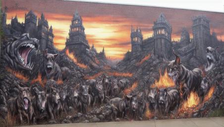 Hell hounds!
