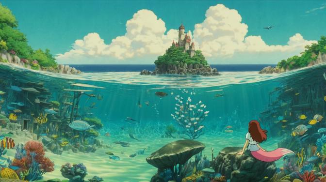 Studio Ghibli and the Lost Mermaid